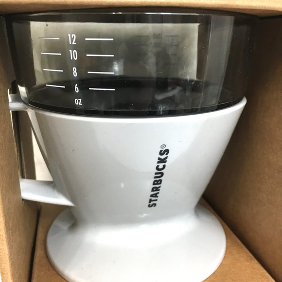 STARBUCKS OXO Single Serve Auto-Drip Pour-Over Coffee Maker NWT - Picture 4 of 10